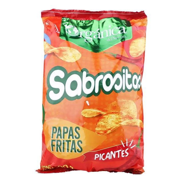 Papas Fritas Picantes, paquete
